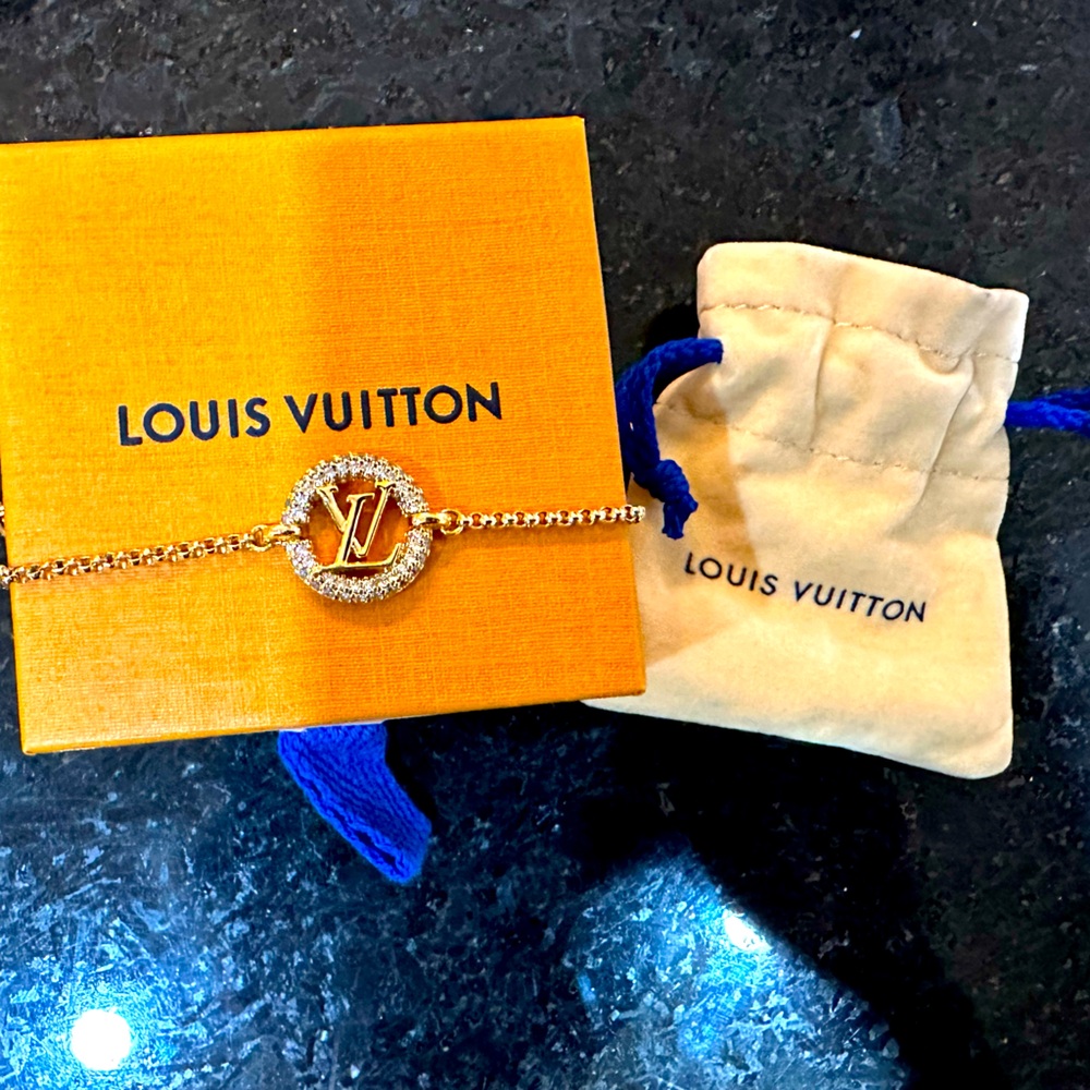 Louis Vuitton Gold and Silver Bracelet